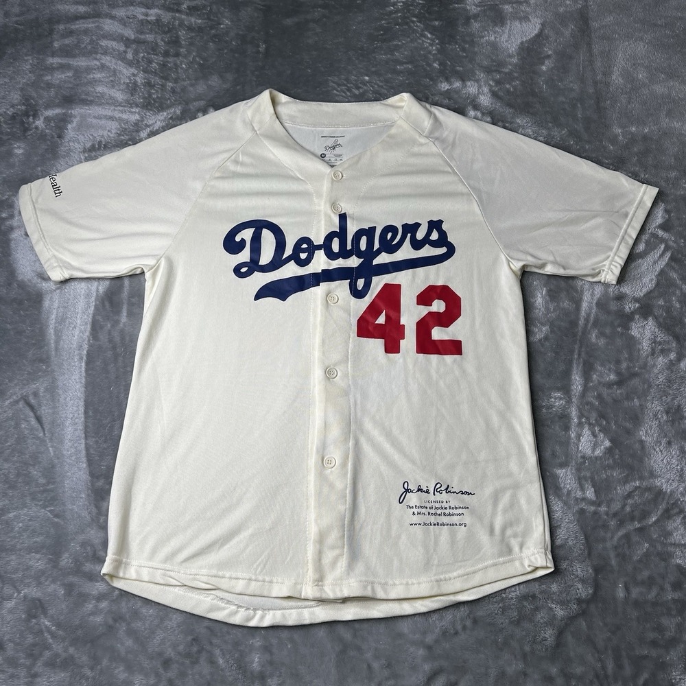 Los Angeles Jersey Adult Medium Dodgers Jackie Robinson Day Stadium Giveaway